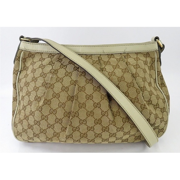 Gucci Tan and Cream Shoulder Bag - Picture 2 of 16
